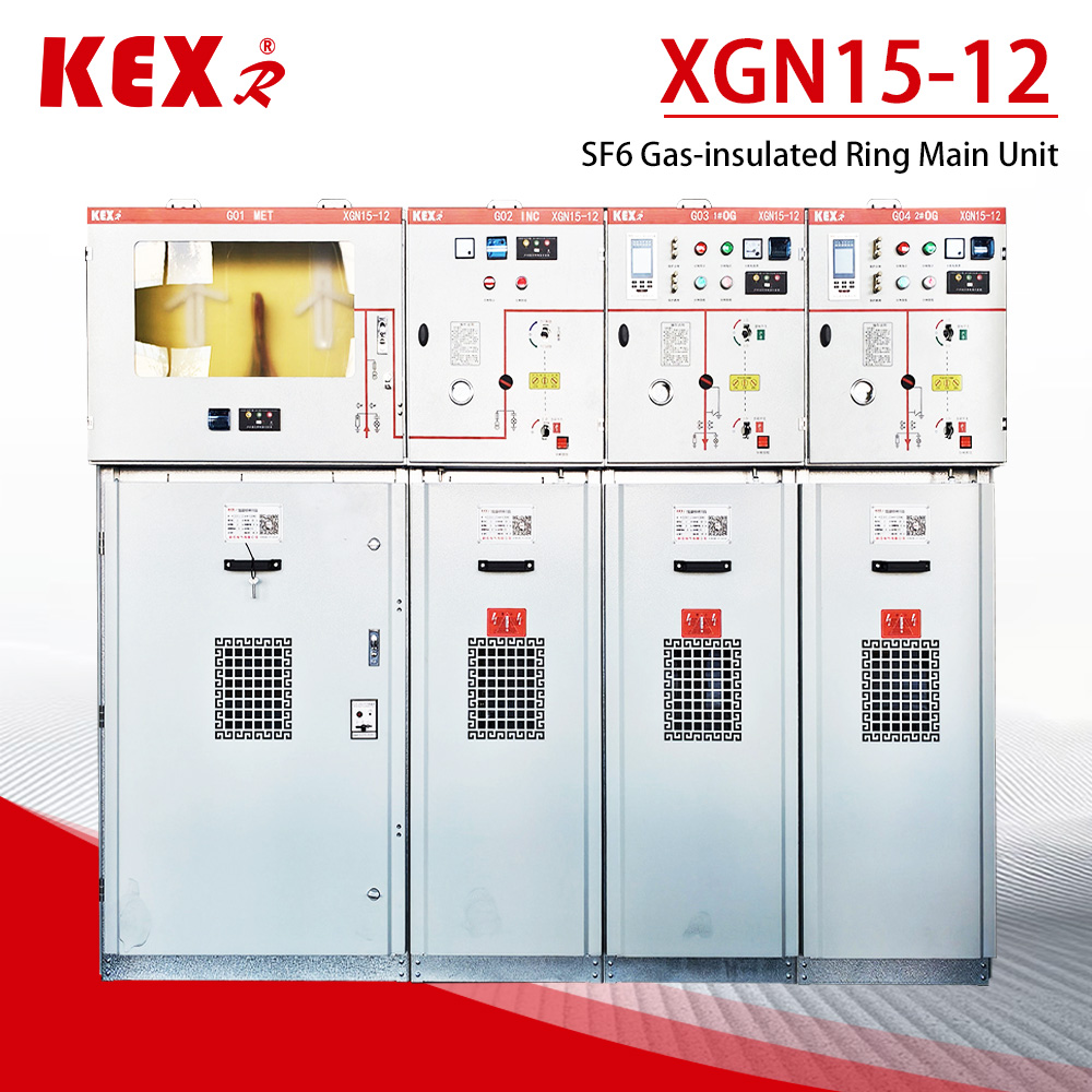 50 жиынтық XGN15-12 SF6 сақиналы негізгі блоктың шкафы жаппай өндірісте