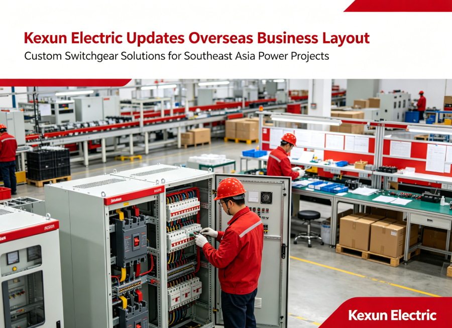 Kexun Electric 2026 жылы Оңтүстік-Шығыс Азияның электр энергиясы жобасының сұранысы үшін шетелдегі тарату құрылғыларының шешімдерін оңтайландырады